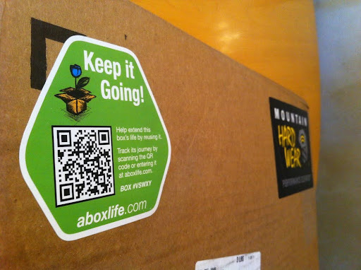 QR Code Sticker